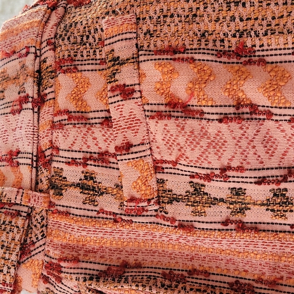 NEW Eva Franco Mila Textured High Waisted Shorts Macedonia 6 - Picture 15 of 16